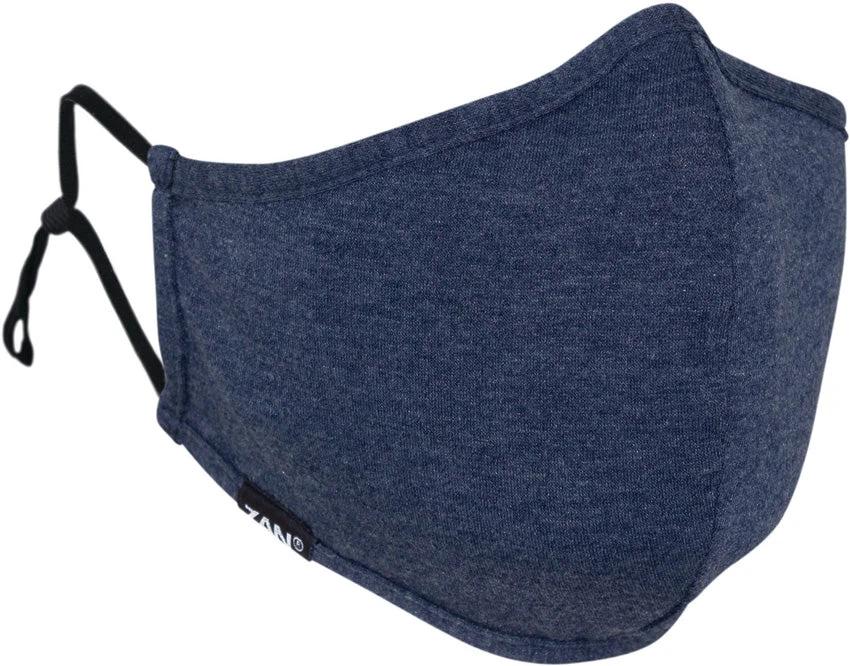 Zan Headgear Adjustable Face Mask Navy FMA284 by Zan Headgear