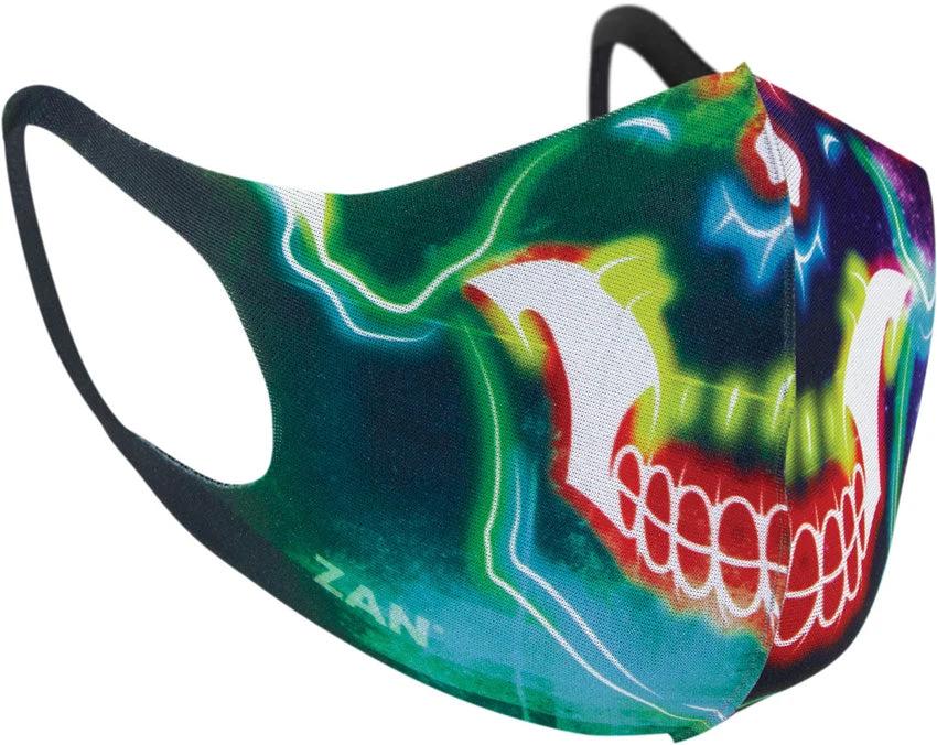 Zan Headgear Face Mask Two Pack Skull FMLW098 by Zan Headgear