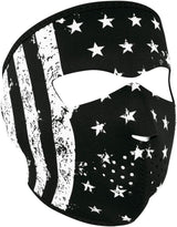 Zan Headgear Full Face Mask BW Flag WNFM091 by Zan Headgear