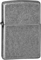 Zippo Classic Antique Silver Plate Windproof Lighter by Zippo
