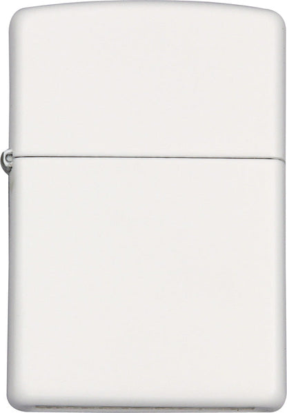 Zippo Classic White Matte Windproof Lighter – Customizable