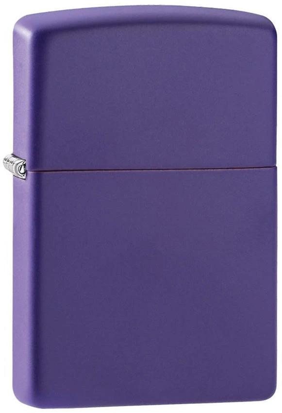 Zippo Classic Purple Matte Windproof Lighter by Zippo