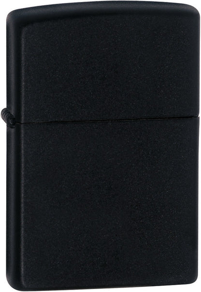 Zippo Classic Black Matte Windproof Lighter – Made in USA