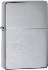 Brushed Chrome Vintage Zippo Lighter – Sleek, Personalized Outdoor Companion by Zippo