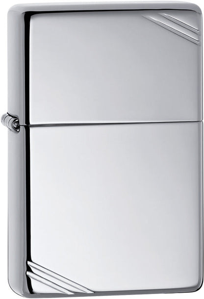 High Polish Chrome Vintage with Slashes