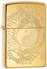 Tiger and Dragon Design Zippo® Lighter by Zippo