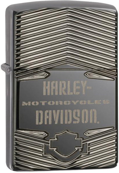 Harley-Davidson® Black Ice® Zippo® Lighter