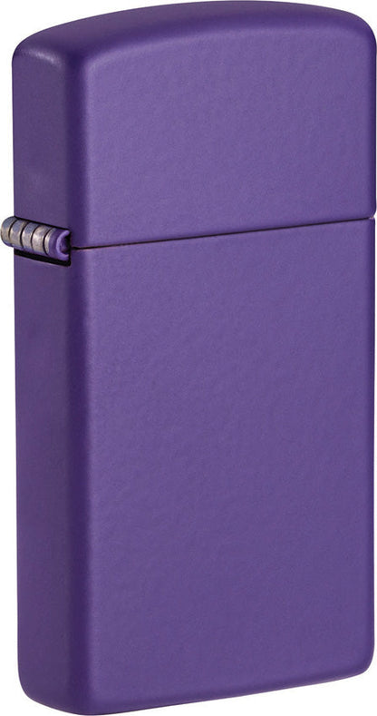 Slim® Purple Matte Zippo® Lighter