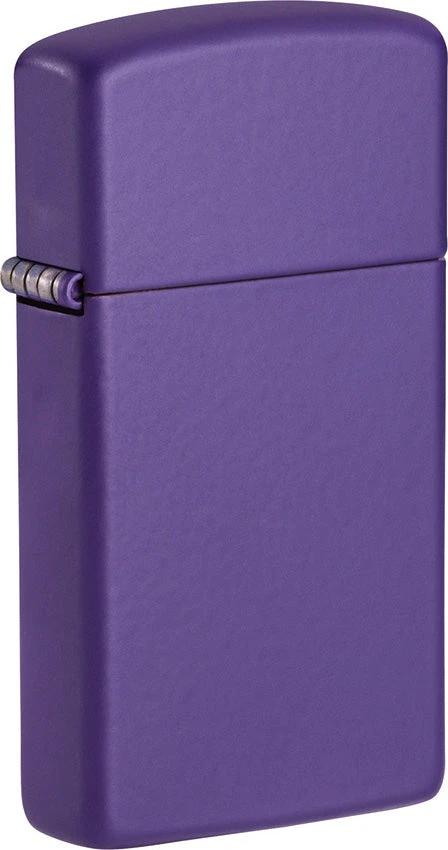 Slim® Purple Matte Zippo® Lighter by Zippo