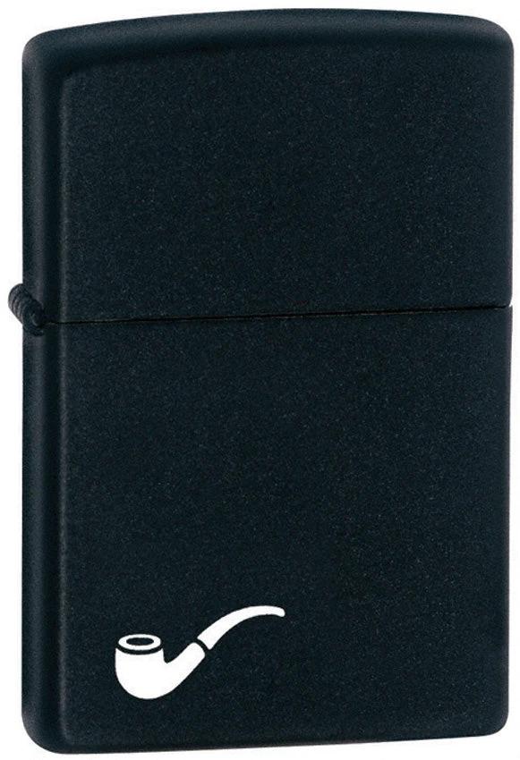 Pipe Black Matte Zippo® Lighter by Zippo