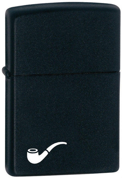Pipe Black Matte Zippo® Lighter