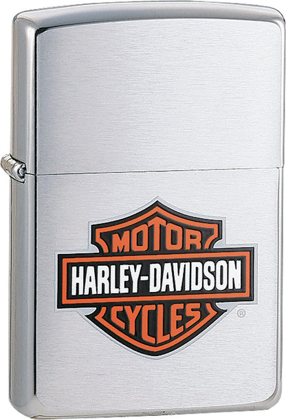 Harley-Davidson® Classic Bar & Shield Zippo Lighter – High Polish Chrome