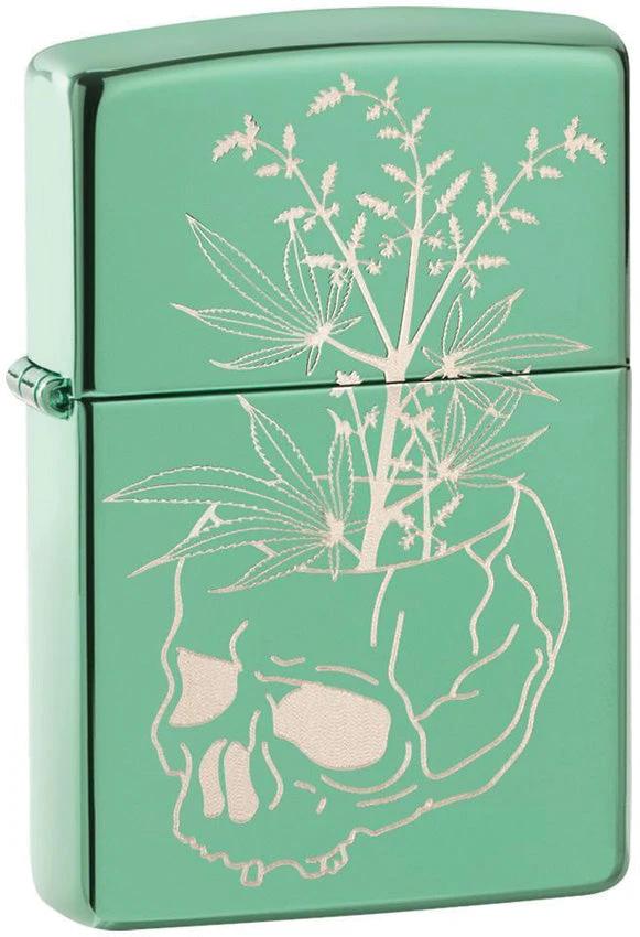 Zippo Botanical Skull Lighter 49142 by Zippo