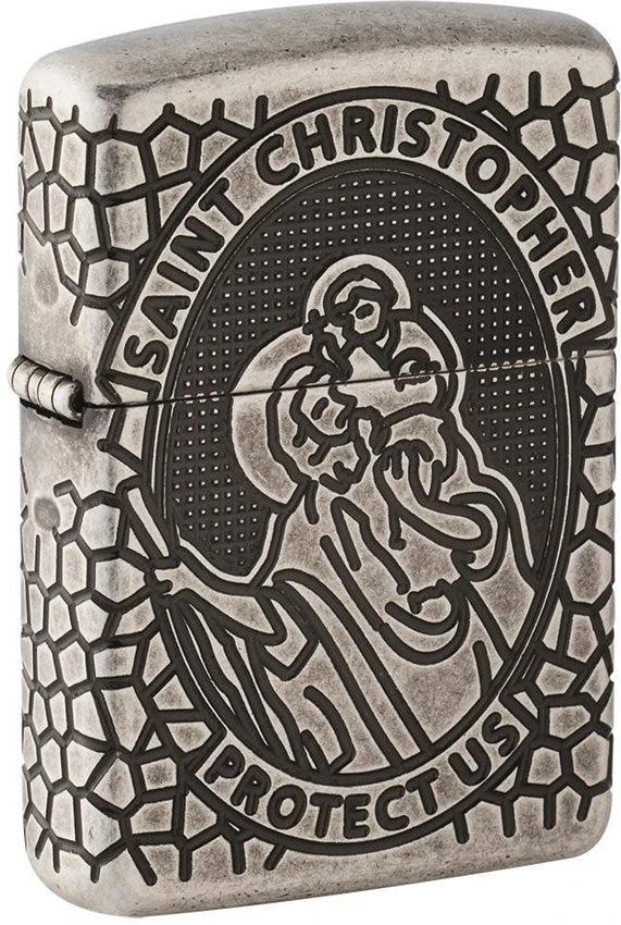 Zippo St. Christopher Lighter 49160 by Zippo