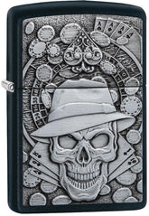 Zippo Gambling Skull Lighter 49183