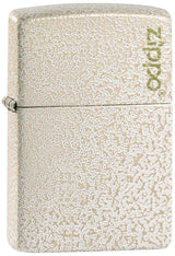 Classic Zippo Logo Lighter – Mercury Glass Matte Finish by Zippo