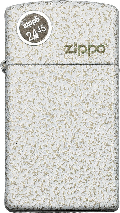 Zippo Slim Mercury Glass Logo 49265ZL