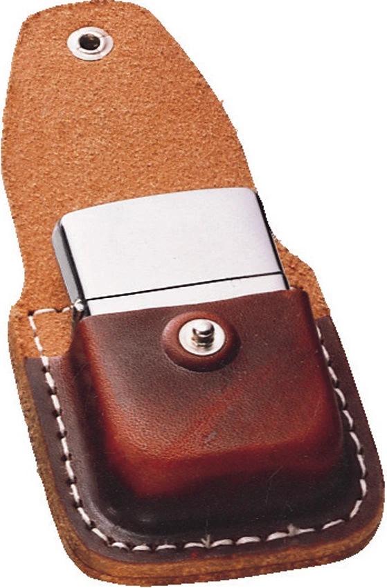 Zippo Lighter Pouch Brown Leather LPCB by Zippo