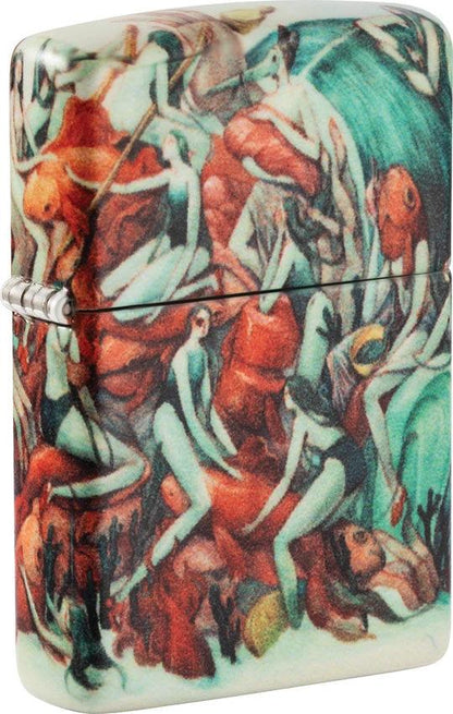Zippo Marija Tiurina “Though Slaughter” Lighter – 540° Colour Design by Zippo