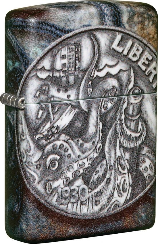 Zippo Pirate Coin Lighter 49434 by Zippo