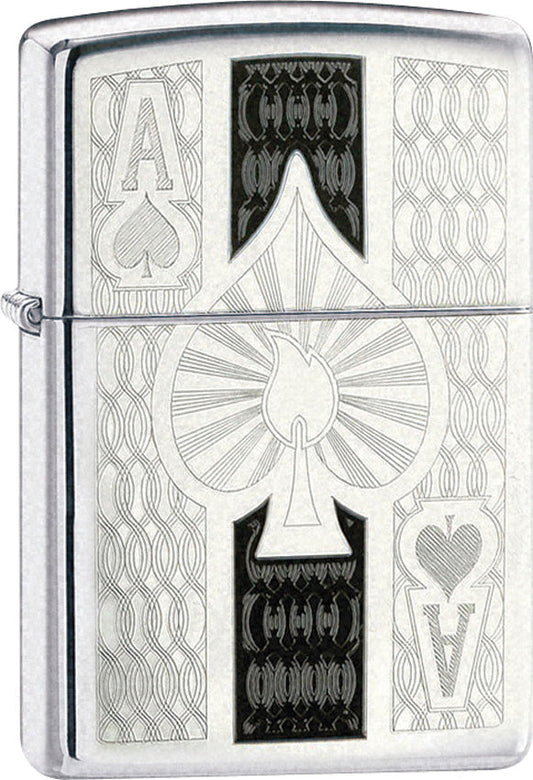 Zippo Ace Polished Chrome 24196