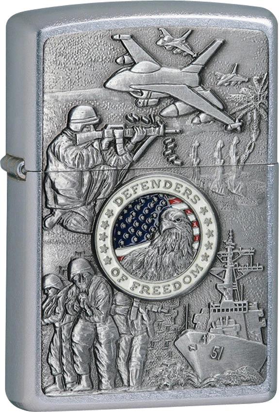 Zippo Joined Forces Emblem Windproof Lighter by Zippo