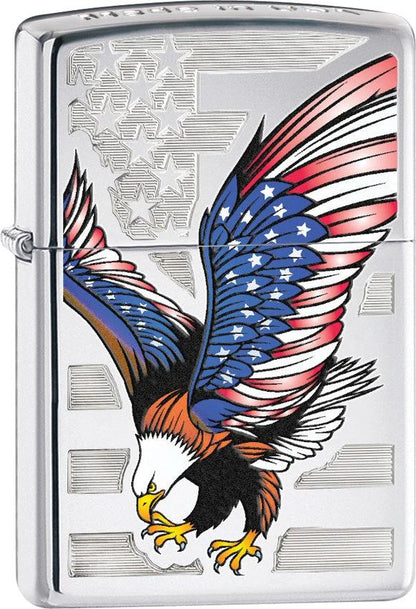 Zippo E-Star Award Lighter – High Polish Chrome by Zippo