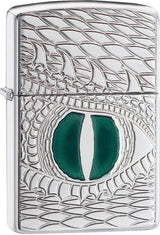 Dragon Eye Zippo Lighter – Armor® High Polish Chrome by Zippo