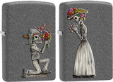 Zippo Day of the Dead Skulls Lighter Set – Iron Stone™ by Zippo