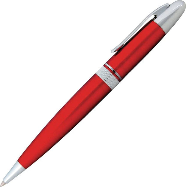 Zippo Allegheny Ballpoint Pen – Red Gloss Finish (Model 41028) by ZIPPO
