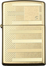 Zippo Belle Kogan Lighter – Brushed Brass (Model 41793) by Zippo