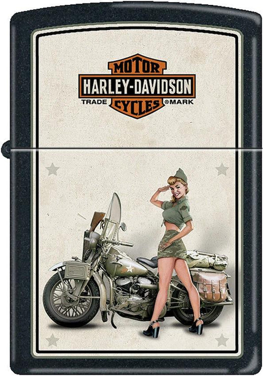Zippo Harley US Army Pinup ZP9939 by Zippo